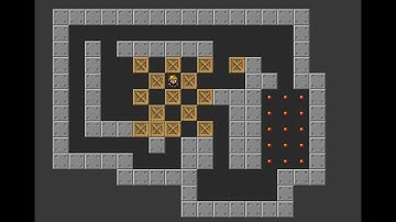 solve of the level 12 sokoban