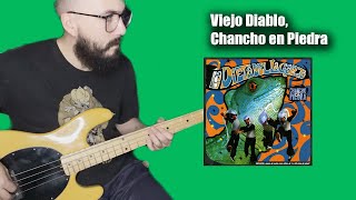 Video thumbnail of "Chancho en Piedra - Viejo Diablo (Bass cover)"
