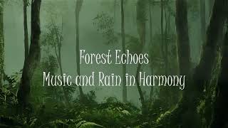 Forest Echoes: Music and Rain in Harmony - Relaxing Fantasy Ambient