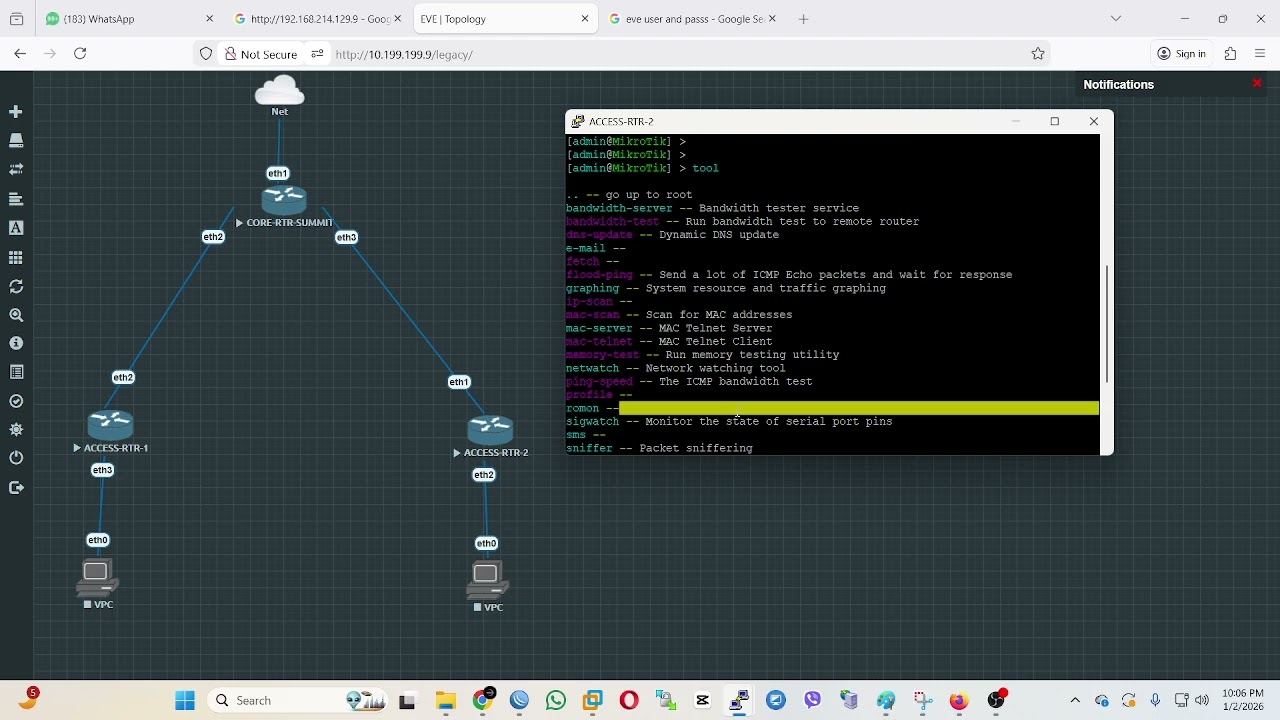 EVE ENG ROMON Setup for Mikrotik || romon setup || NEW device logging in