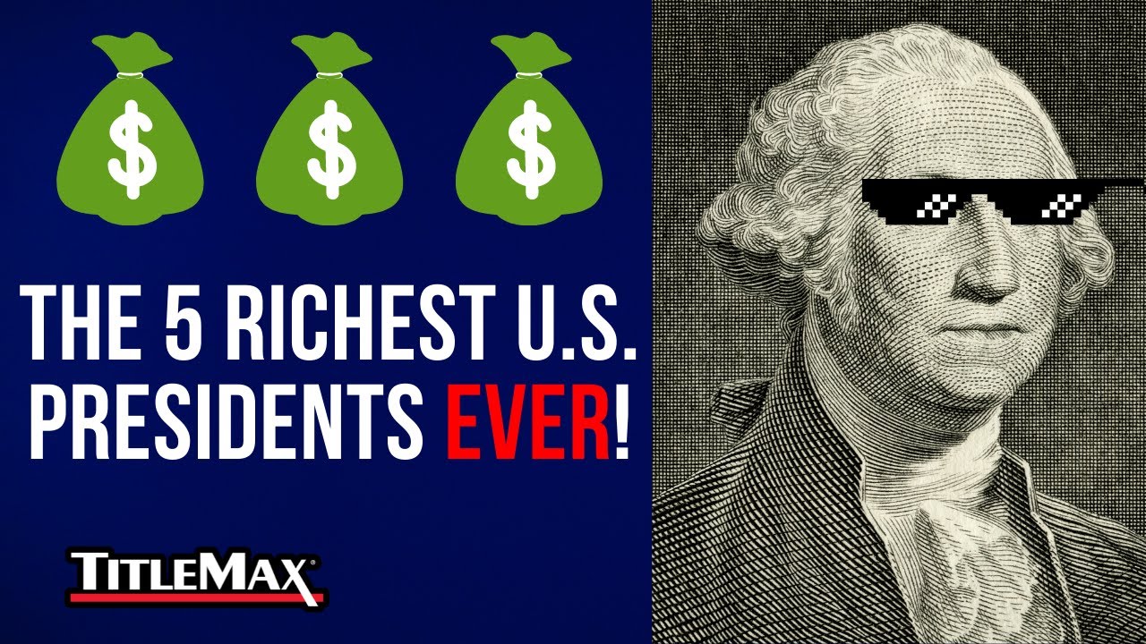 The 5 Richest U.S. Presidents Ever! #shorts