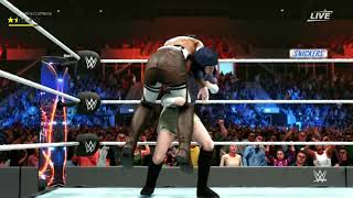 Boruto Hinata Hyuga Vs Attack On An Mikasa Ackerman Wwe 2K19 Anime 2021 Gameplay Lets Play