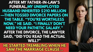 My Husband Inherited $210 Million After His Dad’s Funeral—Then Shocked Me With Divorce
