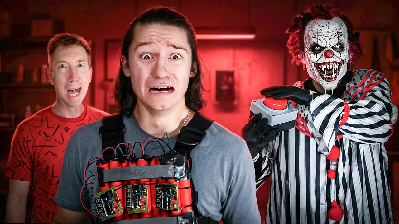 World's Most Evil Clown Controls My Life for 24 Hours! - YouTube