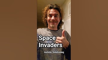 Autistic Solutioning: Space Invaders  #WaltonBigfootJames #autism #cptsd #short #shorts #wtf