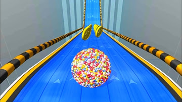 Going Balls Lvl 664-665 -- Super Speedrun Gameplay Android iOS