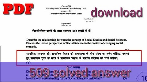 Niosdled assignment answer.second semester