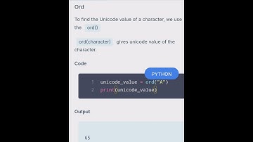 day 34 👉Python ord() Function Explained in 30 Secs 🔤 | Telugu #python #programming #shorts #viral