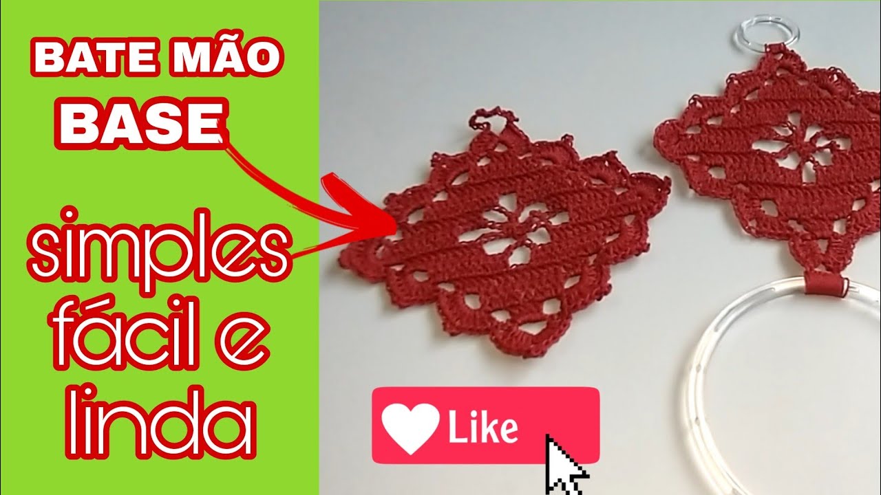 Base para bate mão 🌸simples🌸 fácil 🌸mostrei dobrando pano de prato 🌸destro