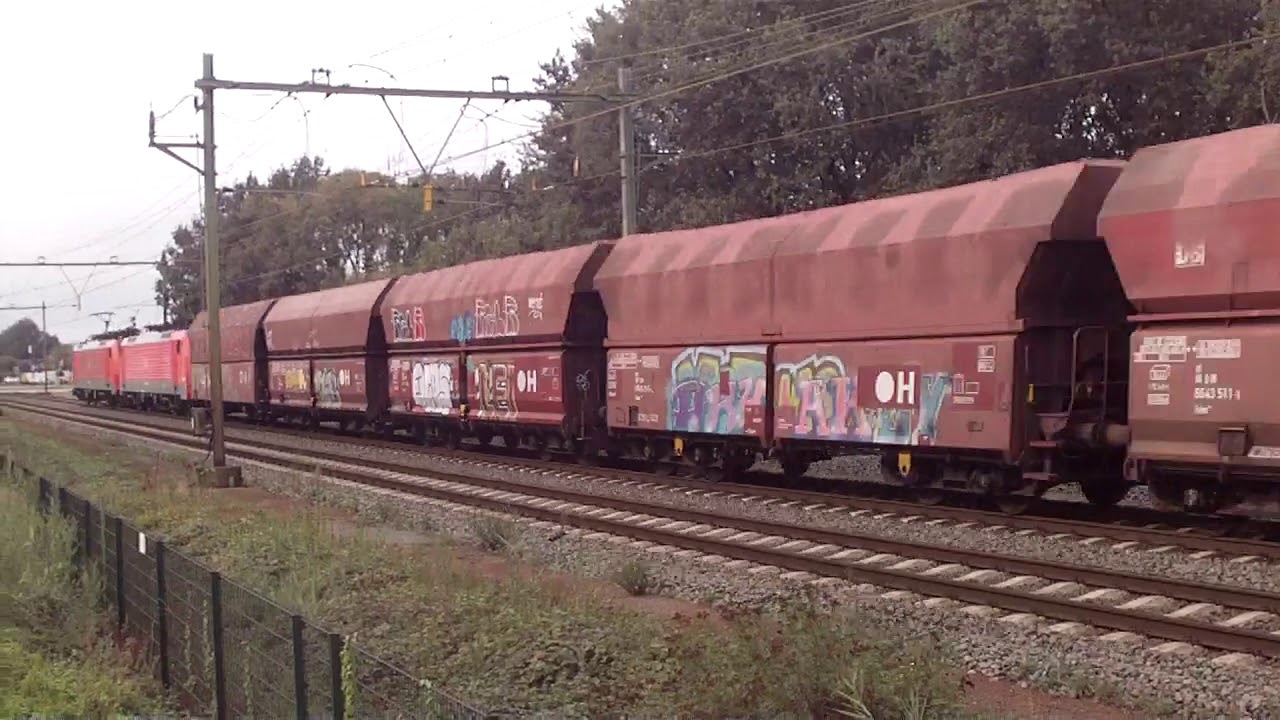 Dit is de saaiste soort goederentrein ! Kolen Trein !