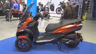 Piaggio Mp3 Sport 400 Hpe Trircycle (2023) Exterior And Interior