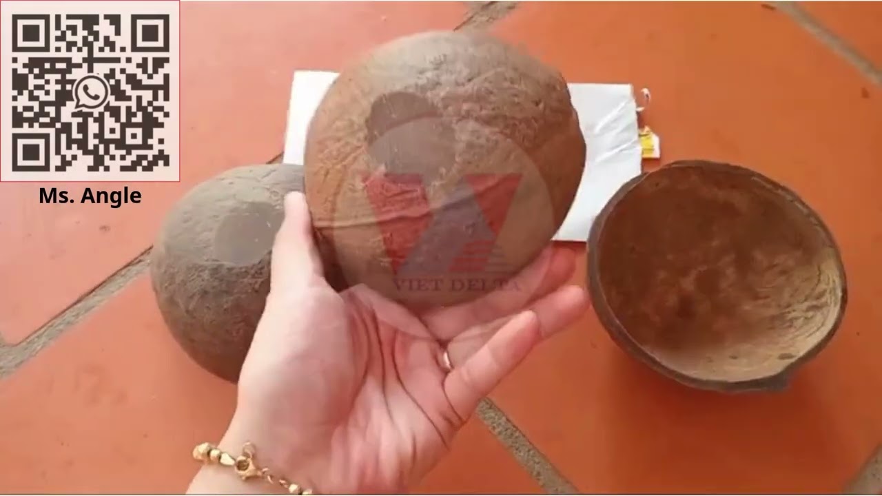 NATURAL COCONUT SHELL BOWLS (UNPOLISHED – RUSTIC STYLE)