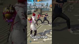 dance training free fire community🤣🤣 #freefire