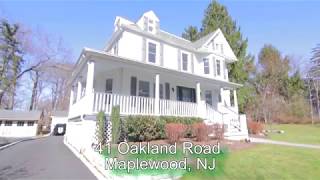 41 Oakland Road Maplewood NJ 07040 - Zillow Demonstration Video