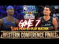 🔴OKC VS SPURS │ WEST FINALS Game 7 - 2026 NBA PLAYOFFS Play-By-Play Reaction & Scoreboard