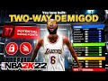 NEW REBIRTH 2-WAY SLASHING PLAYMAKER BUILD IS THE BEST BUILD IN NBA 2K22! Best Iso Build on NBA 2K22