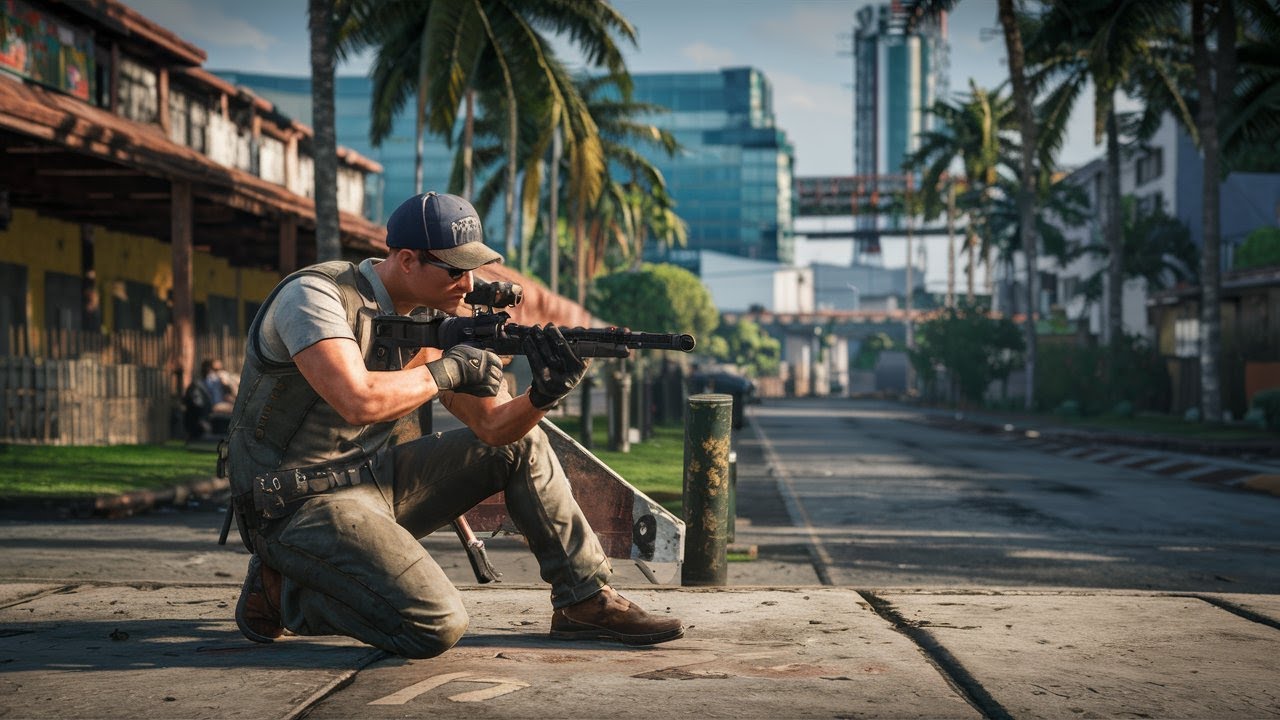 Pure Sniper Miami Z17 Old Town Mission 6-7-8-9-10 Walkthrough