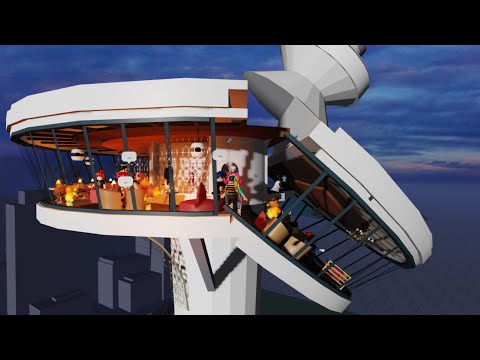 Roblox | Skyview Tower || 1968 - GET OFF THE DANCE FLOOR!! IT'S GONNA BREAK ⛓️‍💥🗼🔥💣💥