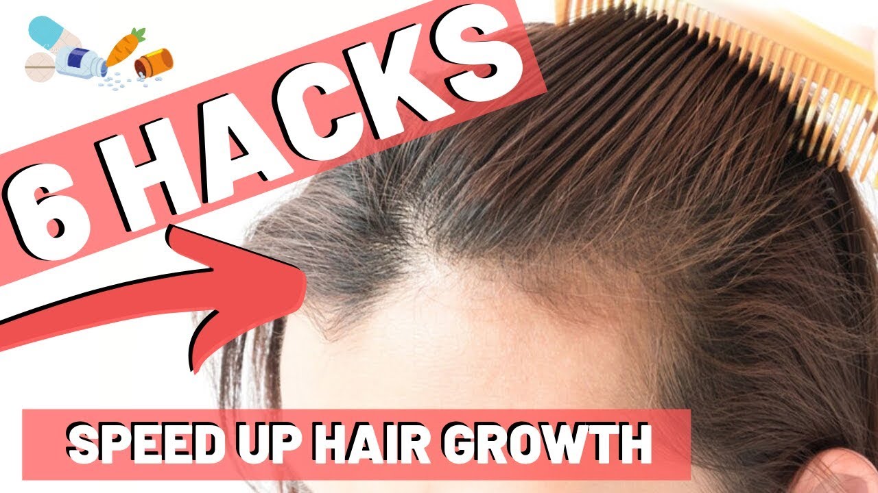 How to Grow Hair Faster and Longer Top 6 Hair Hacks YouTube
