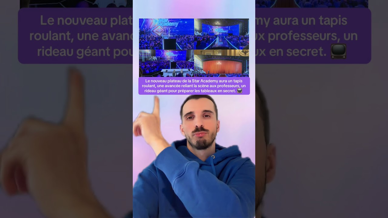 Voici le nouveau plateau de la 