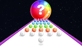볼 마스터: 볼 런 3D - 다채로운 볼 런 2048 - 모든 레벨 게임플레이 안드로이드 iOS 비디오 모바일 screenshot 5