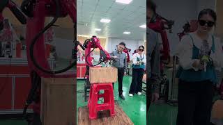 Industrial #collaborative #welding #spraying #six-axis robot#robotfactory #palletizing