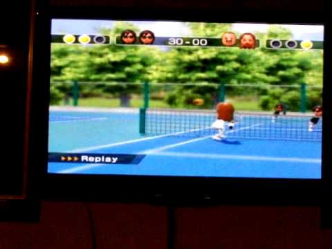 Wii Tennis Fail