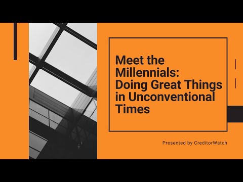 Meet the Millennials: Doing Great Things in Unconventional Times