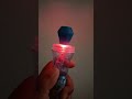 Flashing microphone lollipop candy