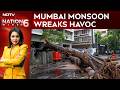Mumbai Rain News | Wall Collapses, Trees Uprooted, Car Crushed: Mumbai Monsoon Rain Mayhem