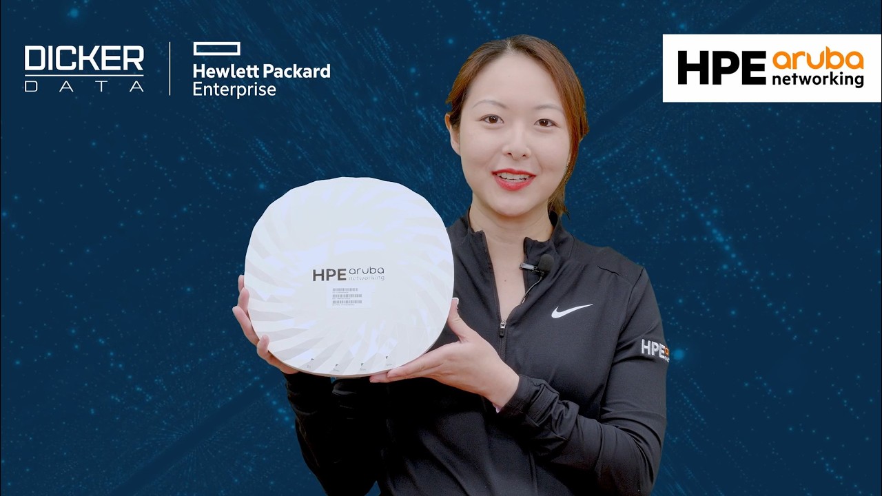 Распаковка HPE Aruba Networking AP-755 (S1G84A) Wi-Fi 7