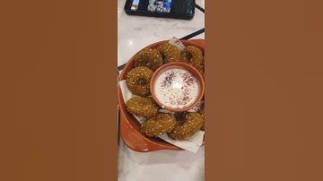 Falafel, Hummus with Salad & Olives. Arabic dish #arabiccuisine #dubai #UAE