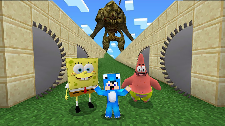 ماين كرافت لكن ديفور و سبونج بوب و بسيط في الباركور😨!