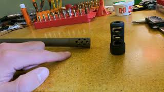 350 Legend Muzzle Brake Install and Shooting - Ruger American + JCB-Solutions Mini Dragon Brake