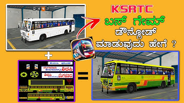 New KSRTC bus mod Bus Simulator Indonesia gameplay