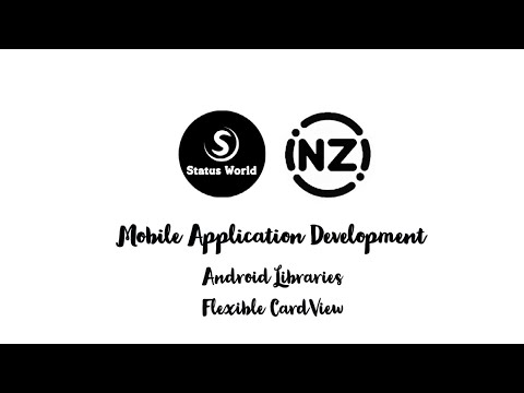 Flexible CardView | Android | Java & Kotlin | Useful Android Libraries | Inzi Programmer