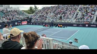 Full Anisimova wins match point falling down vs. Tomjlanović at Miami Open 2026 Update