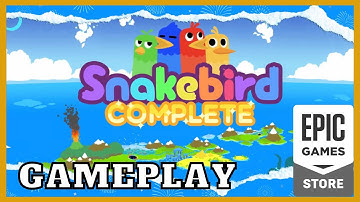 Snakebird Gameplay Walkthrough (Epic Games 11th Mystery Game - 2023)