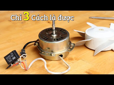 3 Nguyên nhân làm quạt điện hư và Cách sửa quạt hút nhanh
