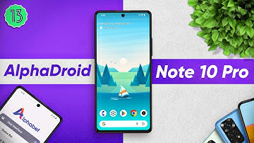 AlphaDroid v1.5.1 Android 13 : Game-Changer Update for Redmi Note 10 Pro!