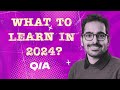 Ama session  what to learn in 2024 wrt cloud native