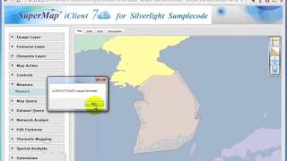 SuperMap iClient 7C for Silverlight Demo