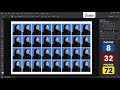 passport size photo in photoshop creating 8,32 and 72 photos in photoshop  turorial | Grafix Vidya