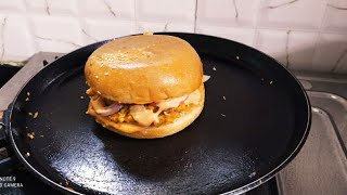 तवा पनीर बर्गर ! Tawa paneer burger recipe in Marathi - Yummy Diaries