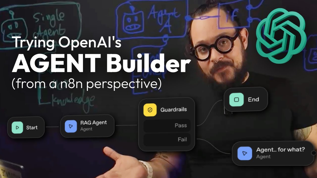 Giving OpenAIs Agent-Builder a try (how is this AI-Agent Orchestration?!)