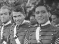 Movie: Santa Fe Trail 1940 Dir: Michael Curtiz St: Errol Flynn, Olivia de Havilland, Raymond Massey