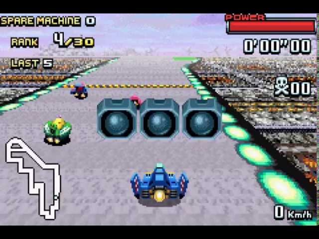 F-Zero: GP Legend GBA platinum cup expert 60fps