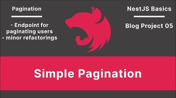 NestJS: Simple Pagination  | Blog Project V-05