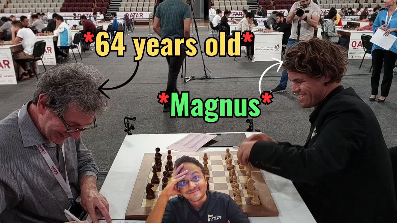 chess24.com on X: Magnus Carlsen bounces back with a nice win over Gregory  Kaidanov!  #QatarMasters2023   / X