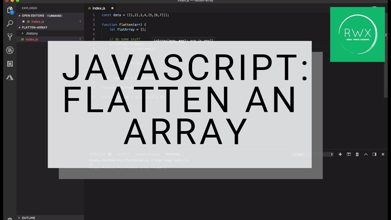 New Update How to Flatten an Array in JavaScript